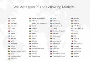 xft Country list