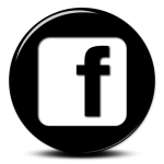 black facebook logo xft