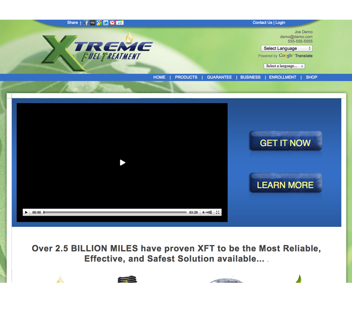 xft website enrollment biz