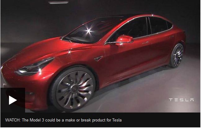 Tesla Electric Car Launch